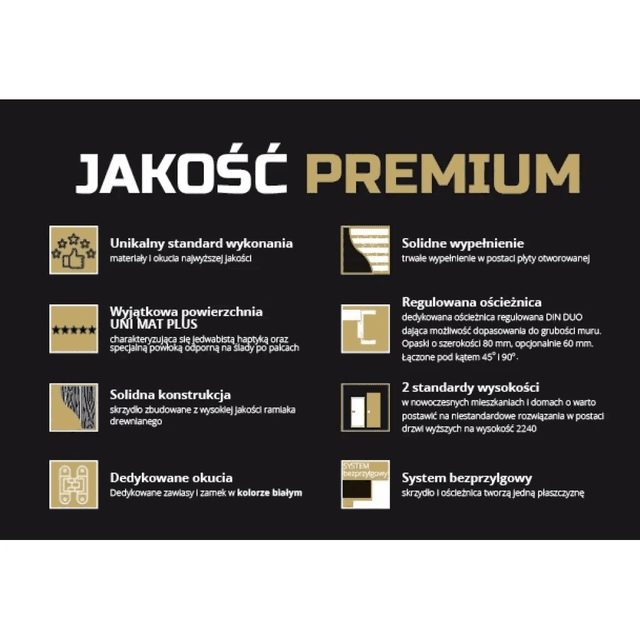 Drzwi Blanco Alto Wyższe, POL-SKONE