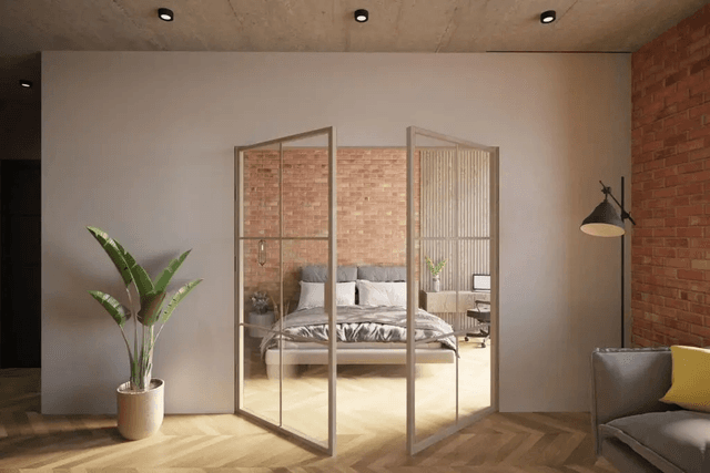 Drzwi GALIO dwuskrzydłowe S11, POL-SKONE