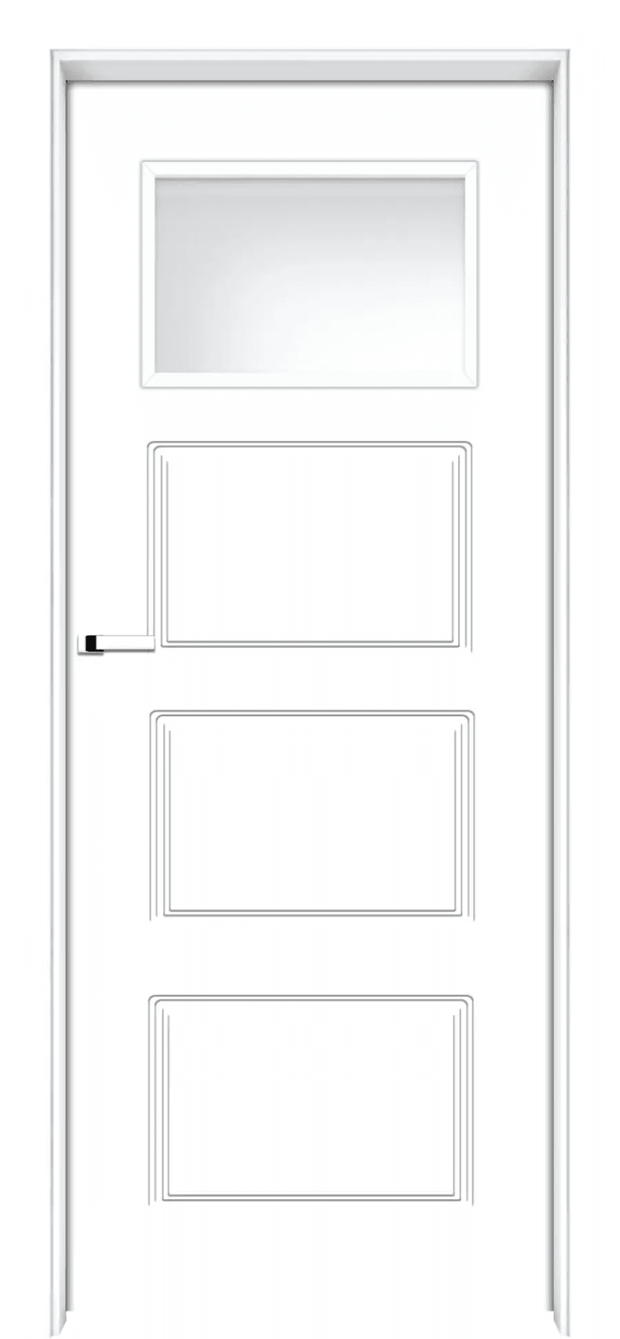 Drzwi Manhattan 1 szyba, Interdoor