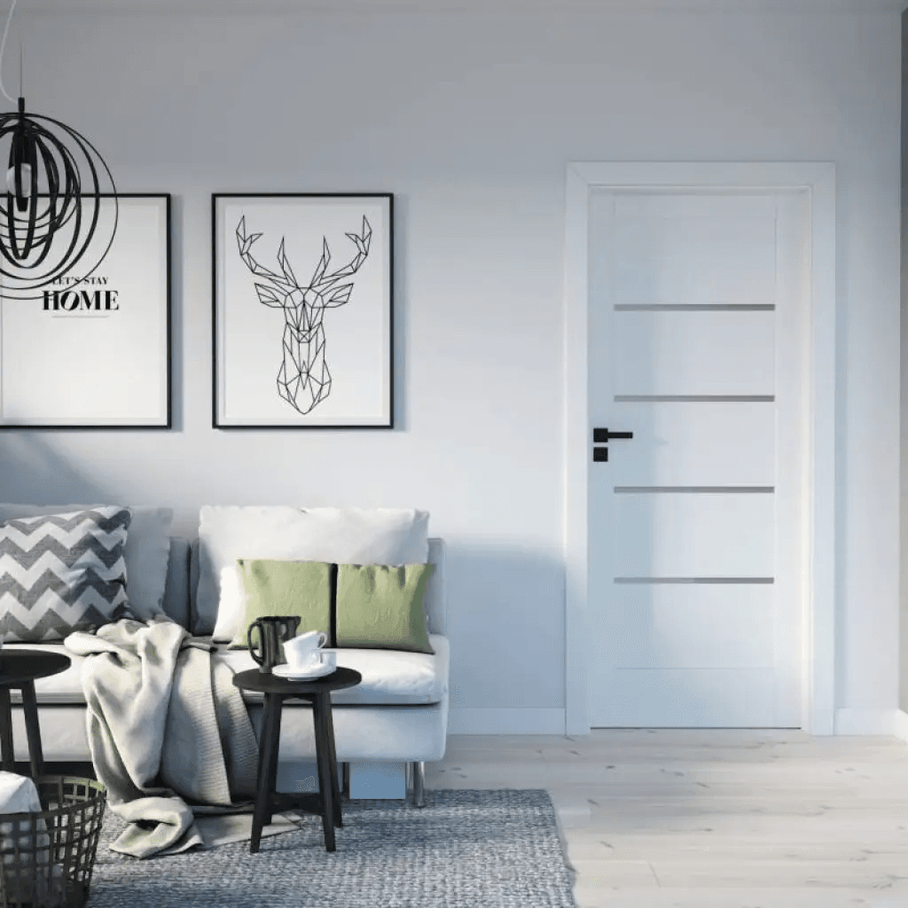 Drzwi Porta VERTE HOME G.2 prawe z podcięciem wentylacyjnym, SPWHG20P07DBIWSB3KA300, PORTA