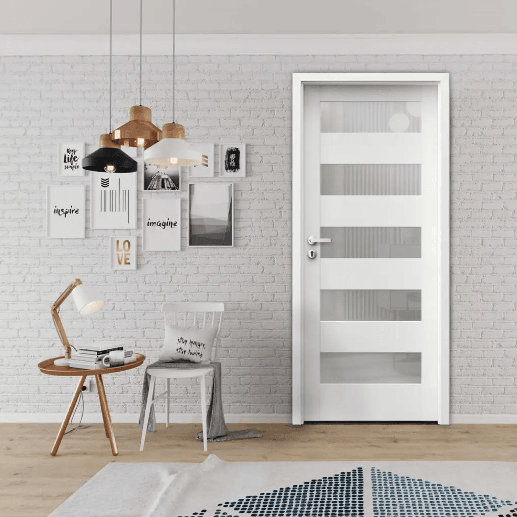 Komplet Drzwi + Ościeżnica Porta Trim Lite B.5 Lewe 80 Przylgowe, SPXTB50L08DBI0SZ3KA300, PORTA