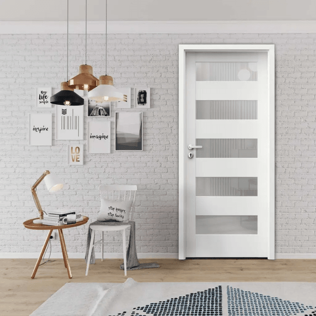 Komplet Drzwi + Ościeżnica Regulowana Porta Trim Lite B.5 Prawe 80 Przylgowe, SPXTB50P08DBI0SZ3KA300, PORTA