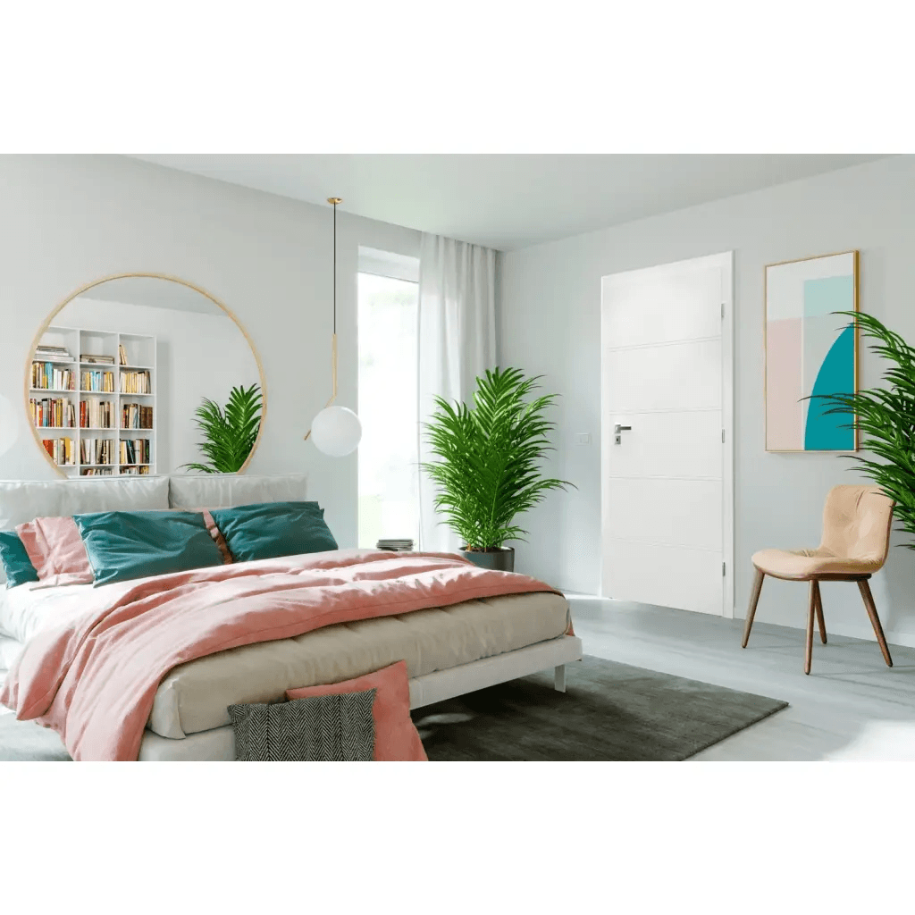 Komplet Drzwi + Ościeżnica Regulowana Porta Trim T lewe 70 przylgowe, TRIM SPXLT10L07LBI0SC30H000, PORTA