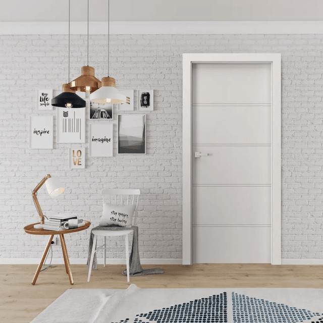 Komplet Drzwi + Ościeżnica Regulowana Porta Trim T lewe 90 przylgowe, TRIM SPXLT10L09LBI0SC30H000, PORTA