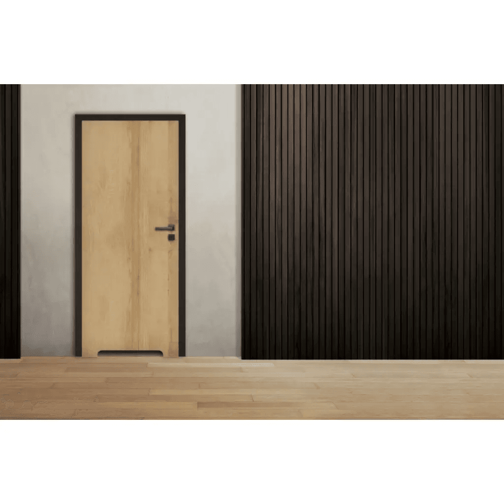 Komplet Drzwi + Ościeżnica regulowana Invado Loft lewe 80cm bezprzylgowe z podcięciem wentylacyjnym, 100063850, Invado