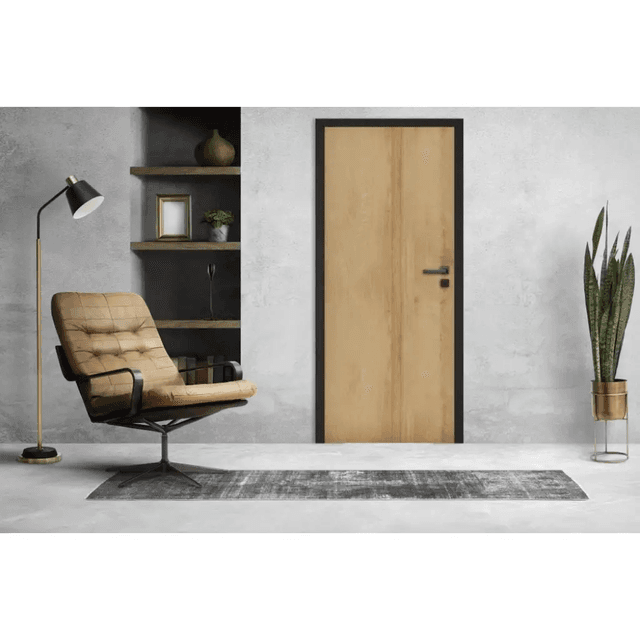 Komplet Drzwi + Ościeżnica regulowana Invado Loft lewe 80 cm bezprzylgowe , 100063795, Invado