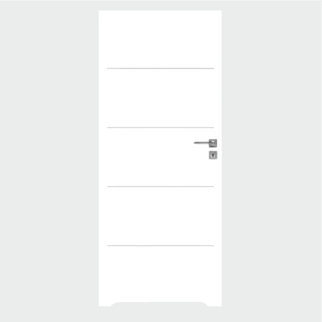 Drzwi Binito 20 przylgowe prawe 70cm WC z podcięciem wentylacyjnym plaster miodu, DRE 400009836, DRE