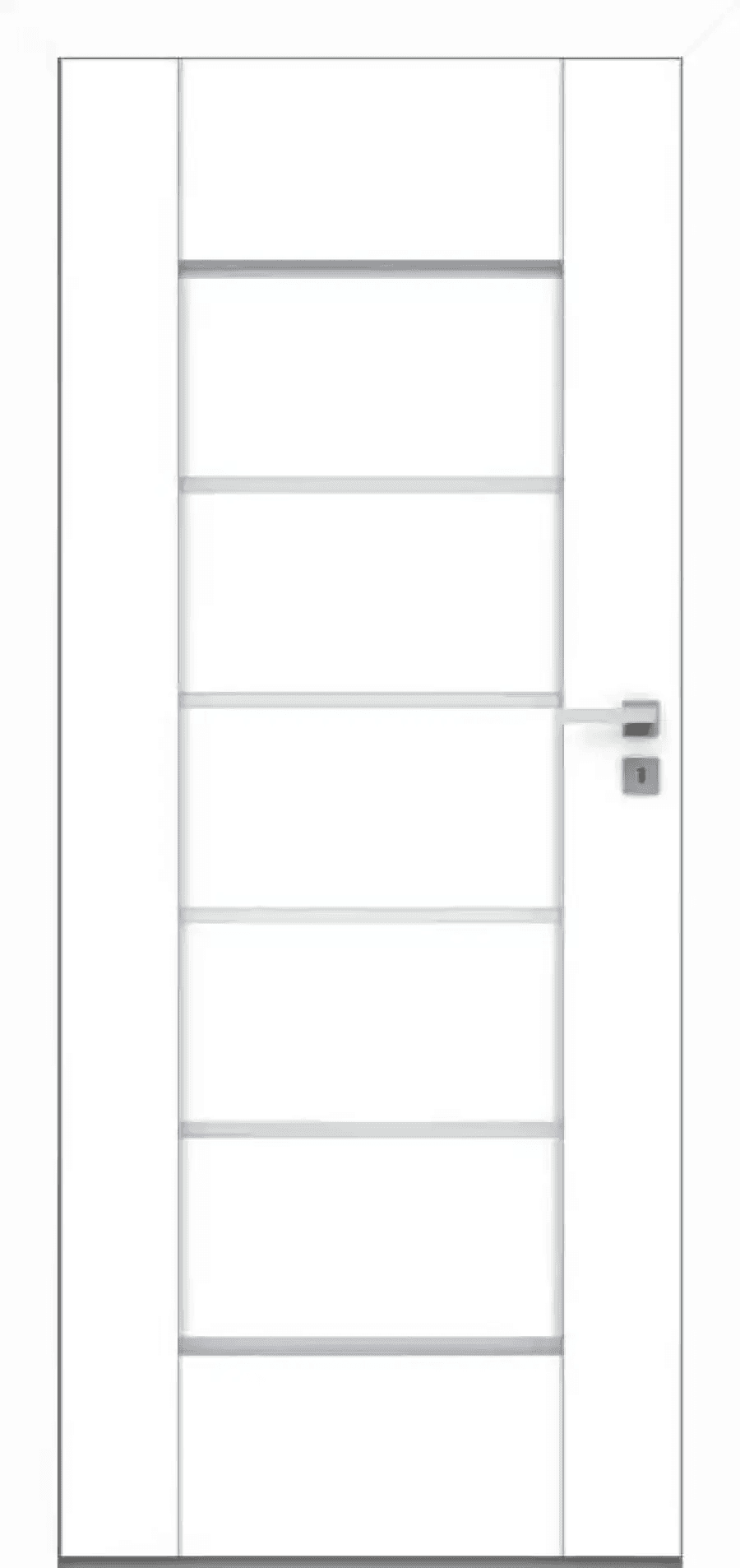 Drzwi Verso lewe przylgowe 80 cm płyta MDF, DRE 400009857, DRE