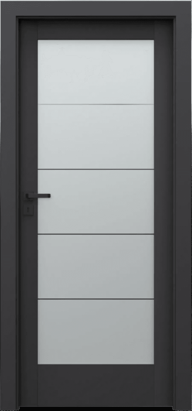 Drzwi Porta VERTE HOME CZARNY model B.5, PORTA
