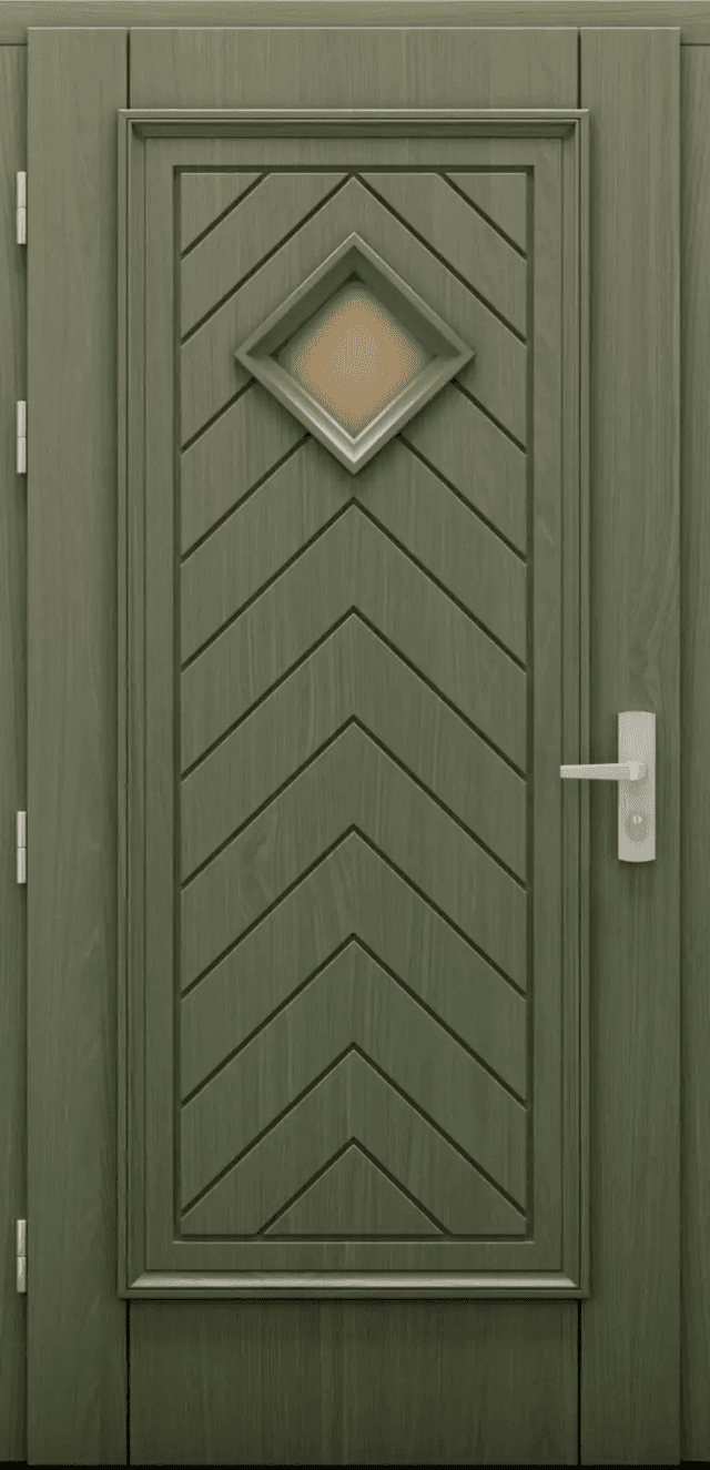 Drzwi Zewnętrzne Kingston Termo lewe 90 cm, 220266805014837E7ABSD, CAL