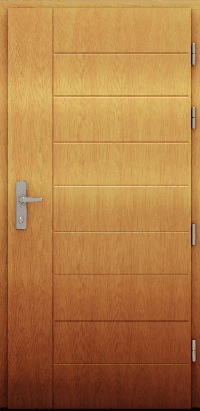 Drzwi Zewnętrzne Decyuran, ALU 01, CAL