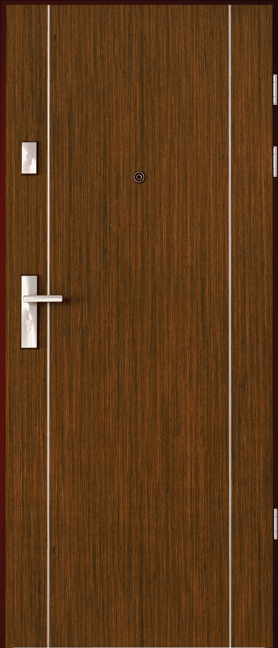 Drzwi Wejściowe AGAT Plus Intarsje 1, PORTA