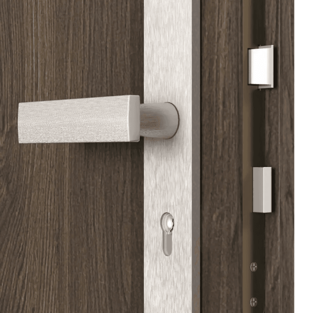 Drzwi Wejściowe AGAT Plus Intarsje 6, PORTA