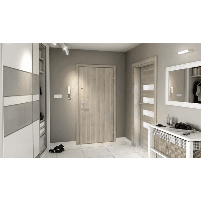 Drzwi Wejściowe OPAL Plus Płaskie Pion, PORTA