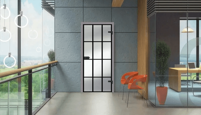 Drzwi Szklane LUMEN LOFT V2, POL-SKONE