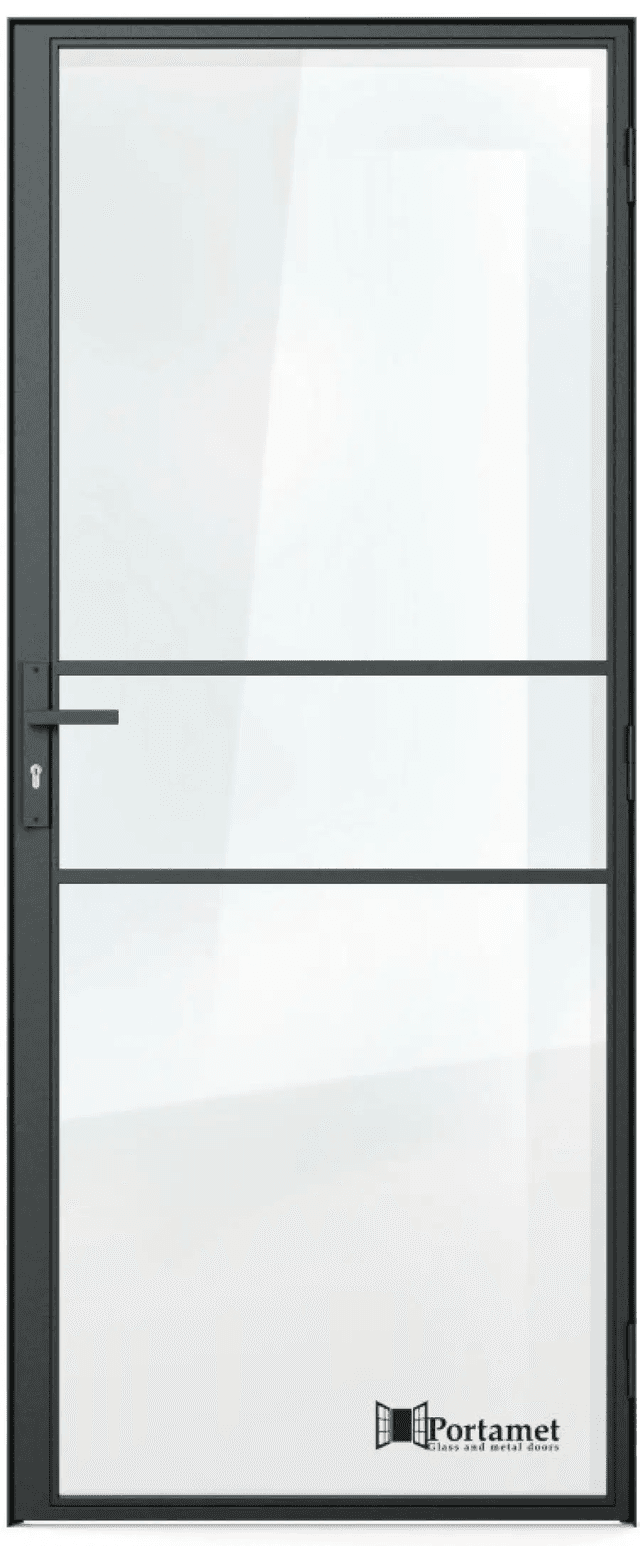 Drzwi Szklane ITALIA z klamką, Portamet
