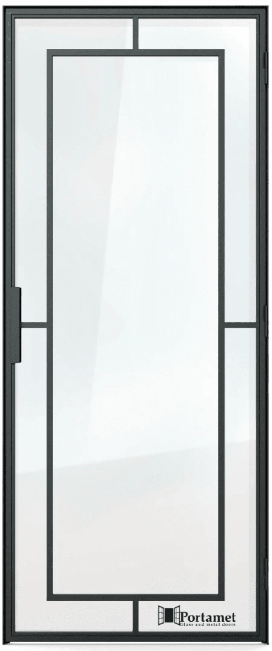 Drzwi Szklane NERO, Portamet