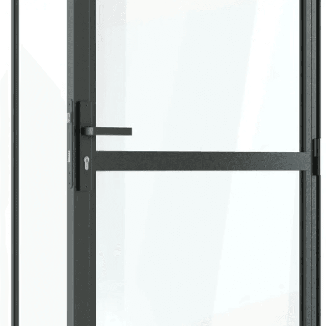 Drzwi Szklane ROMA z klamką, Portamet