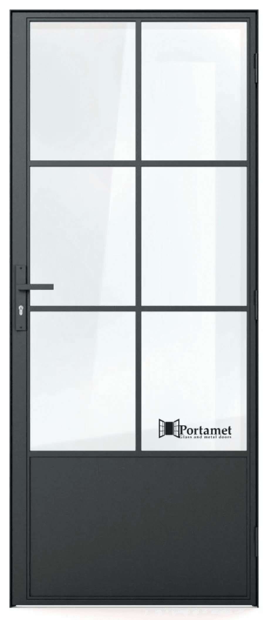Drzwi Szklane BARCELONA z klamką, Portamet