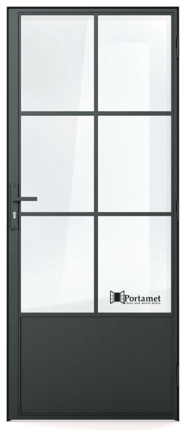 Drzwi Szklane BARCELONA z klamką, Portamet