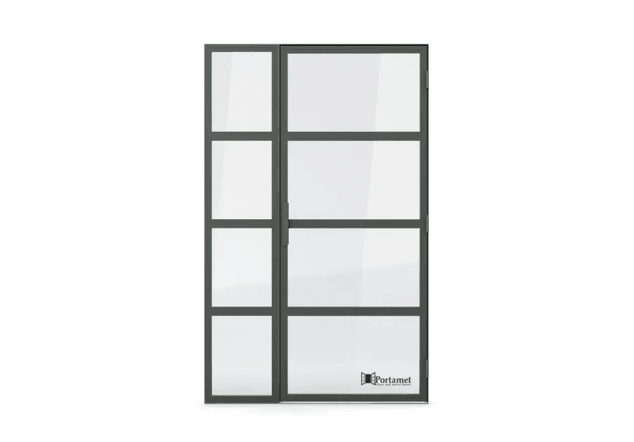 Drzwi z naświetlem Roma, Portamet