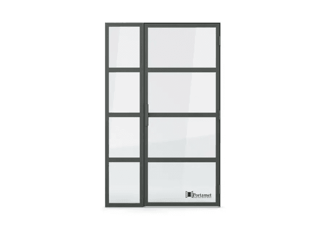 Drzwi z naświetlem Roma, Portamet