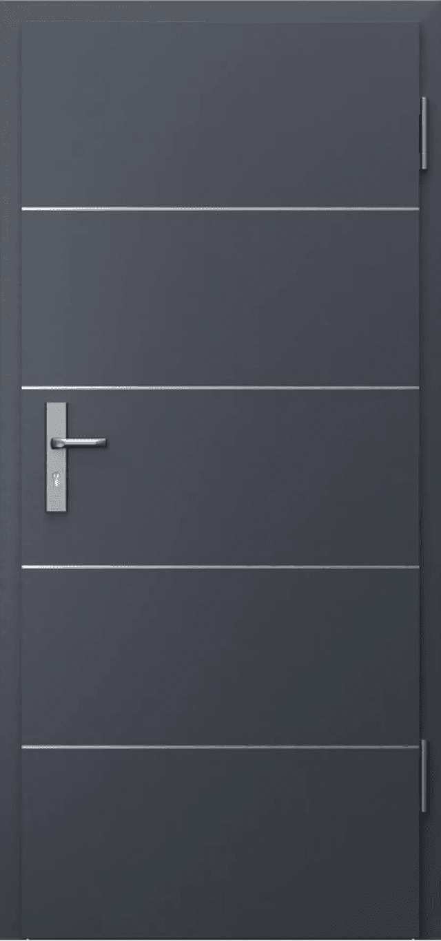 Drzwi Techniczne Innovo 37 dB intarsje 4, PORTA