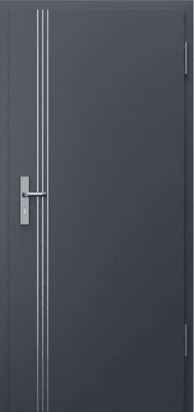 Drzwi Techniczne Innovo 37 dB intarsje 3, PORTA