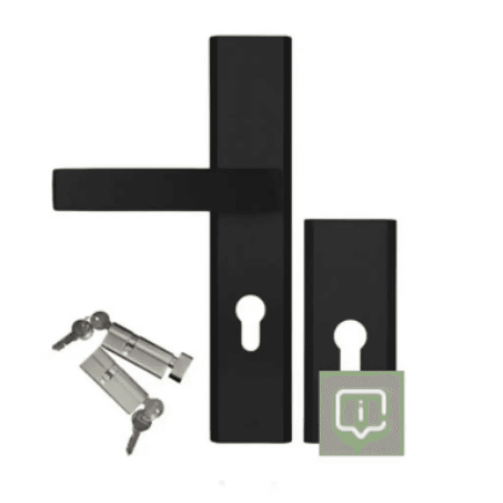 Drzwi zewnętrzne z ościeżnicą Vento 13B Orzech Lewe 90cm CZYSTE POWIETRZE, 5903325284719, KR CENTER