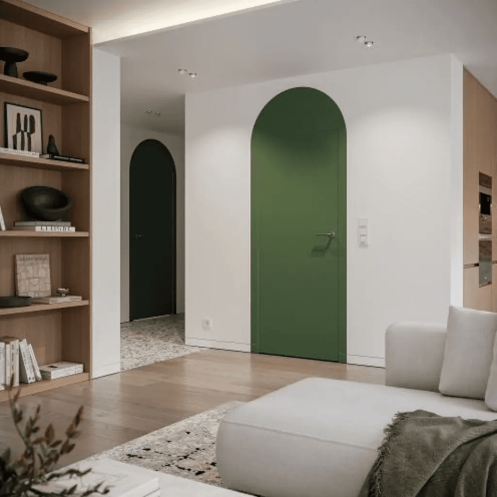 Drzwi ukryte Porta HIDE Odwrotna przylga (otwierane do wewnątrz) Prawe 80cm plaster miodu, SPP1110P08LBP0A7U0H000, PORTA