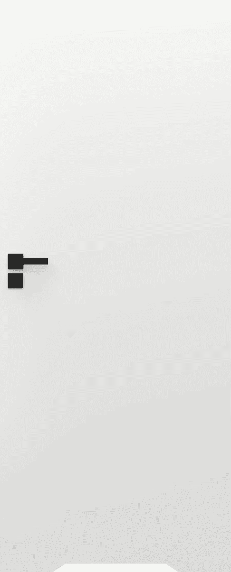 Drzwi ukryte Porta HIDE WC Bezprzylgowe (otwierane na zewnątrz) Prawe 70cm plaster miodu, SPA1110P07LBPWAYU0H000, PORTA