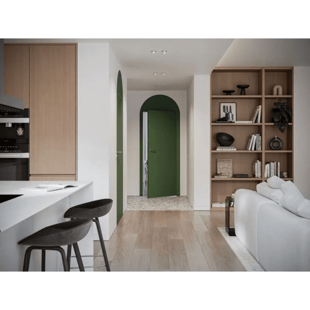 Drzwi ukryte Porta HIDE Bezprzylgowe (otwierane na zewnątrz) Prawe 70 cm płyta, SPA1110P07LBP0A7V0O000, PORTA