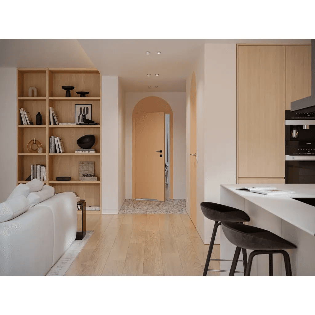 Drzwi ukryte Porta HIDE WC Bezprzylgowe (otwierane na zewnątrz) Lewe 80cm płyta, SPA1110L08LBPWAYV0O000, PORTA