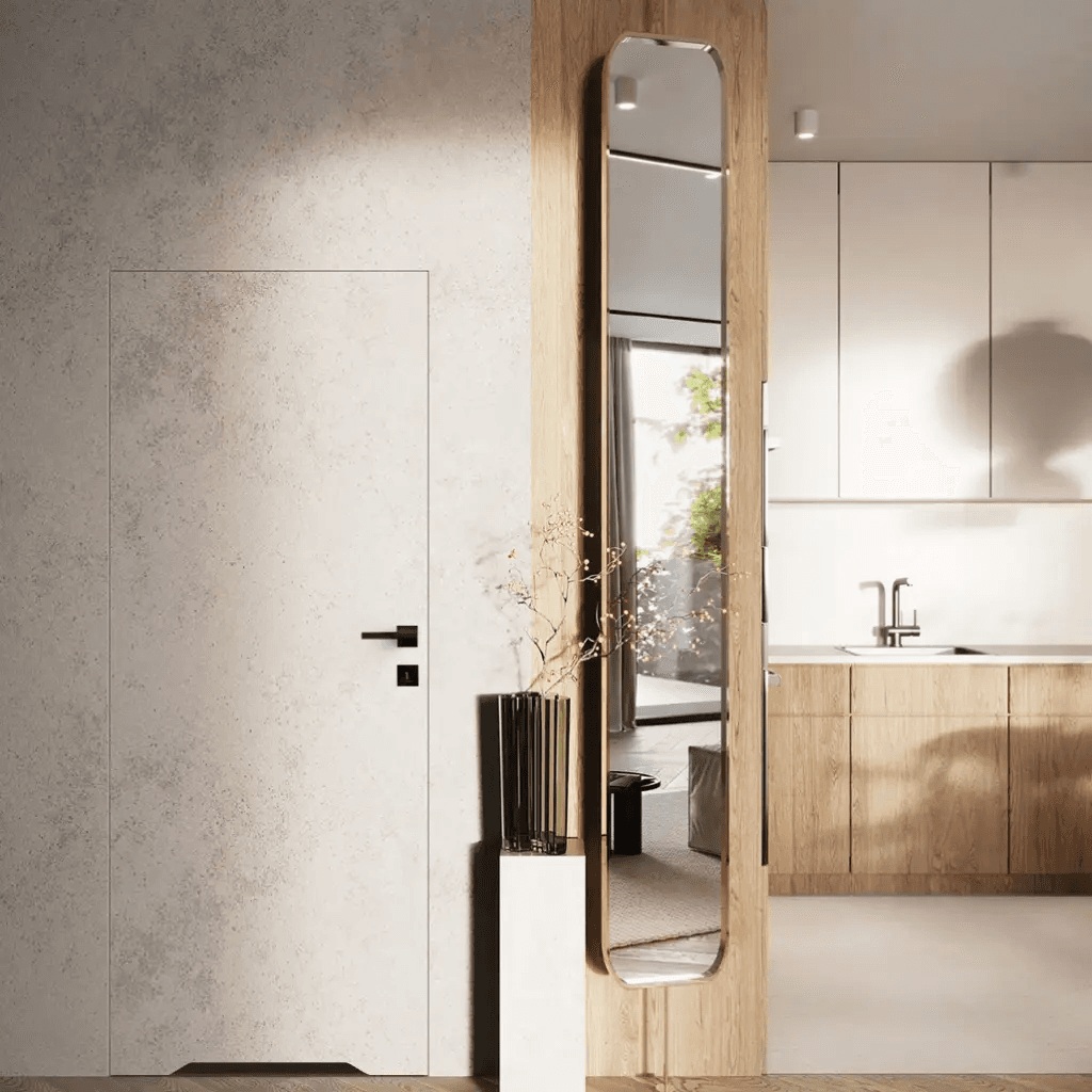 Drzwi ukryte Porta HIDE WC Bezprzylgowe (otwierane na zewnątrz) Lewe 80cm płyta, SPA1110L08LBPWAYV0O000, PORTA