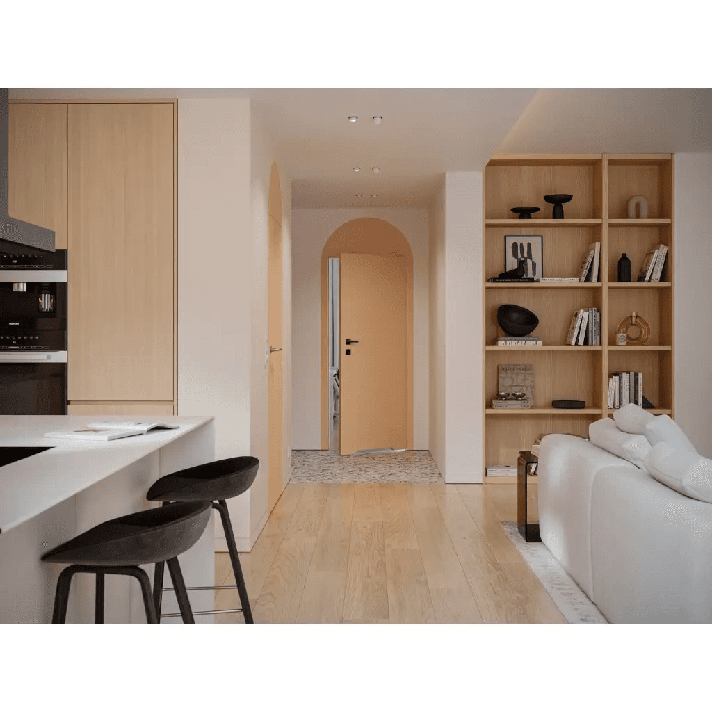 Drzwi ukryte Porta HIDE WC Bezprzylgowe (otwierane na zewnątrz) Prawe 80cm płyta, SPA1110P08LBPWAYV0O000, PORTA