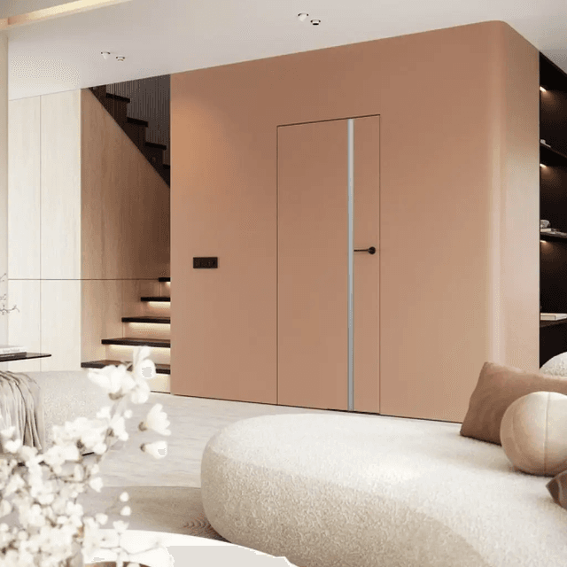 Drzwi ukryte PORTA HIDE 4.A Bezprzylgowe (otwierane na zewnątrz) Lewe 80cm płyta, SPA14A0L08LBP0A7V0O300, PORTA