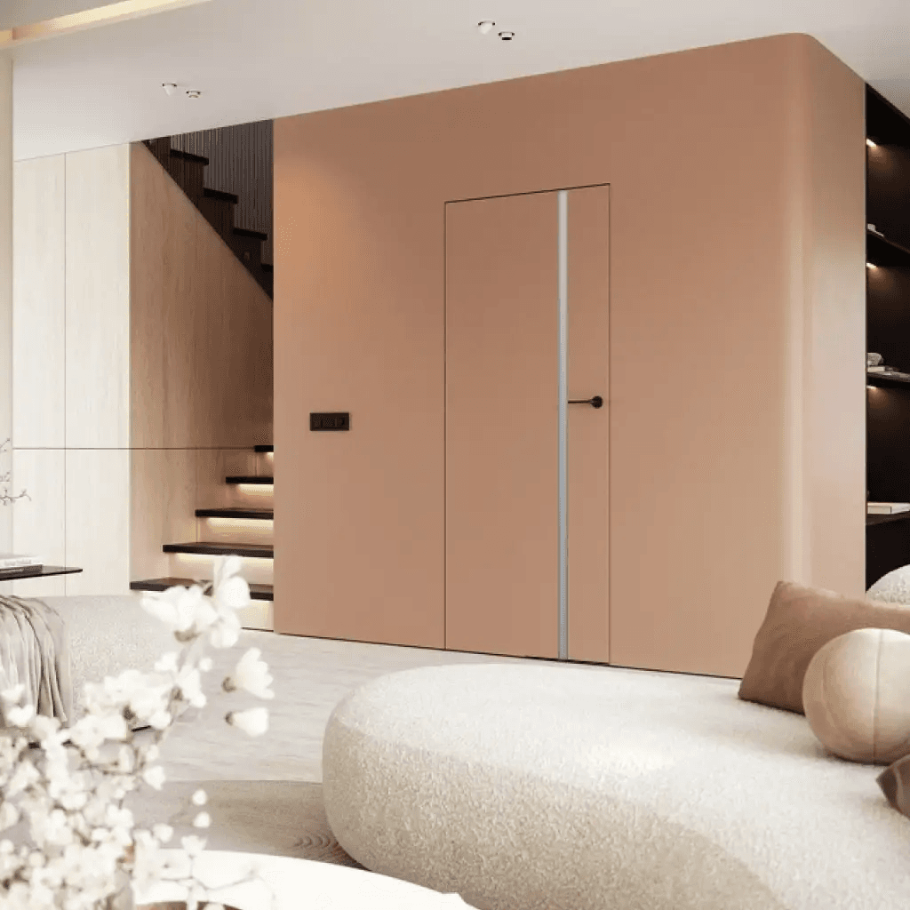 Drzwi ukryte Porta HIDE 4.A Odwrotna przylga (otwierane do wewnątrz) Prawe 80cm płyta, SPP14A0P08LBP0A7V0O300, PORTA