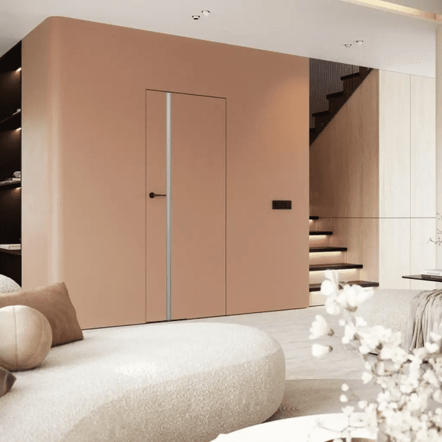 Drzwi ukryte Porta HIDE 4.A Bezprzylgowe (otwierane na zewnątrz) Prawe 80cm płyta, SPA14A0P08LBP0A7V0O300, PORTA