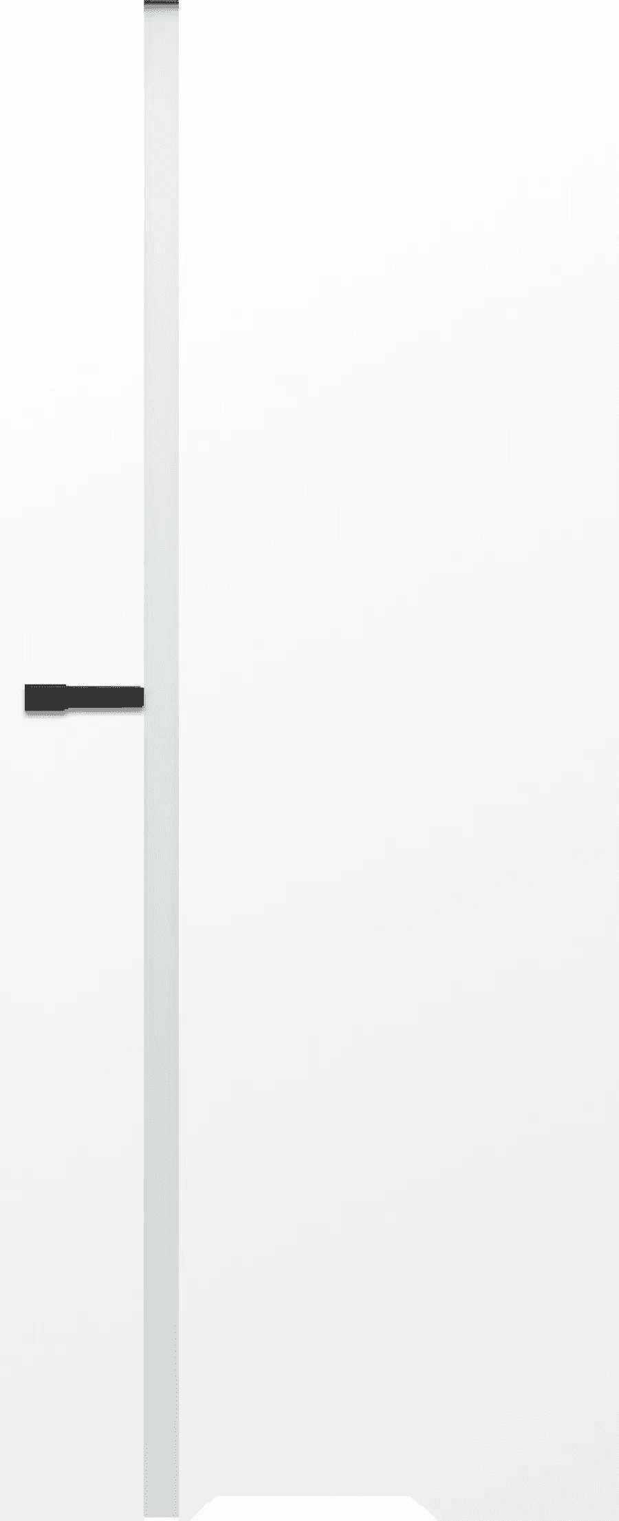 Drzwi ukryte Porta HIDE 4.A WC Bezprzylgowe (otwierane na zewnątrz) Prawe 80cm płyta, SPA14A0P08LBPWAYV0O300, PORTA