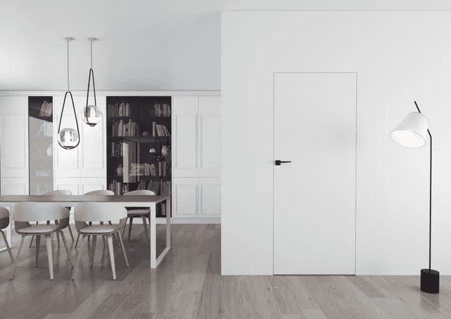 Drzwi Sara Eco 2 bezprzylgowe ukryte prawe 70 cm plaster miodu, DRE 400010020, DRE