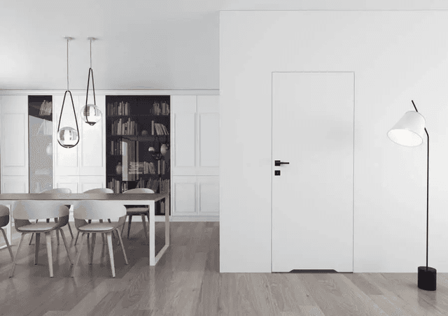 Drzwi Sara Eco 2 bezprzylgowe ukryte prawe WC 70 cm płyta, DRE 400010390, DRE