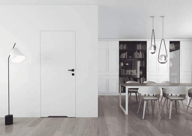 Drzwi Sara Eco 2 odwrotna przylga ukryte prawe WC 60 cm płyta, DRE 400010380, DRE