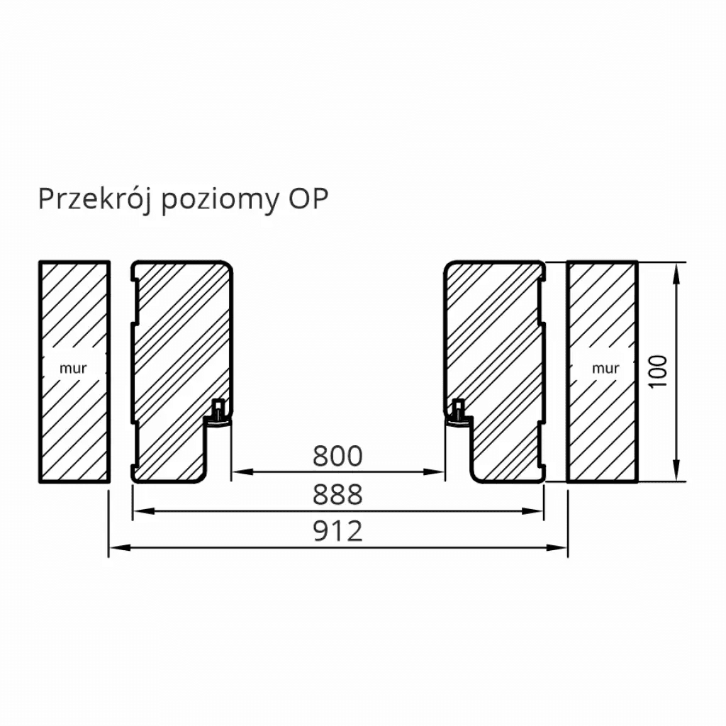 Drzwi Wejściowe Enter Prawe 80 cm Szary Ciemny, 5902743439831, DRE