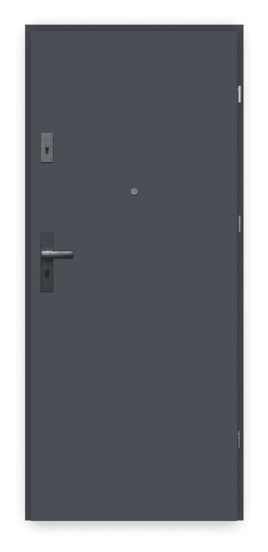 Drzwi wejściowe Agat Prawe 90 Antracyt, SPEA0P0P092NCJSD30O000, PORTA