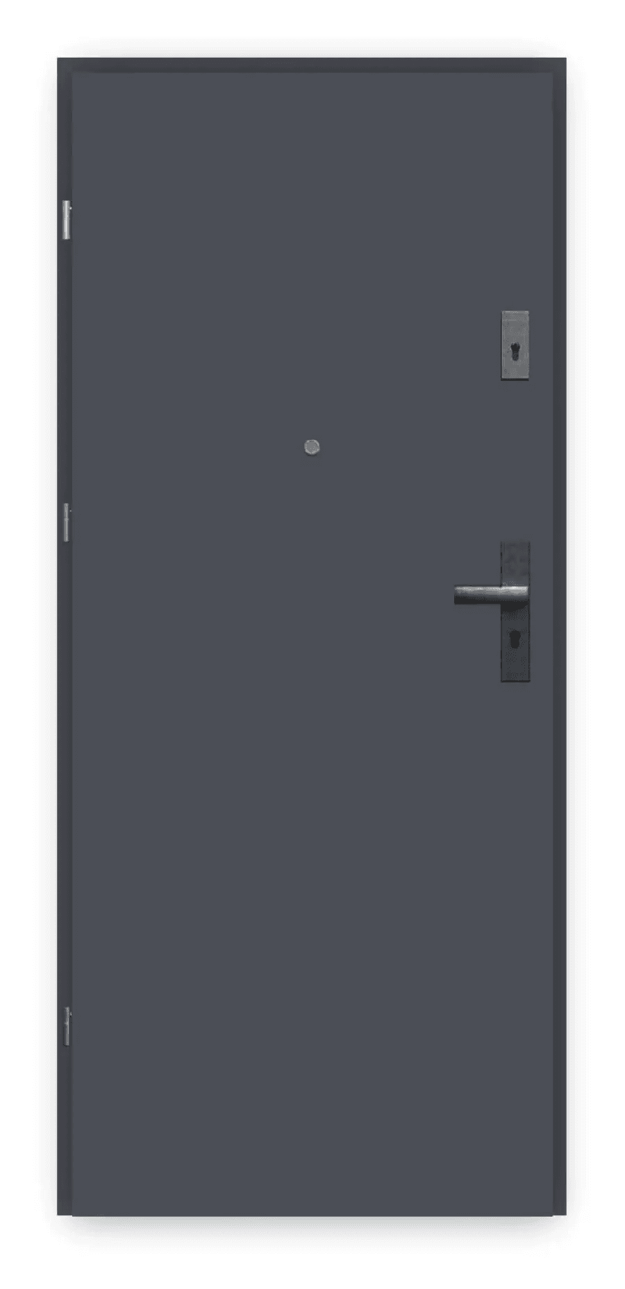 Drzwi Wejściowe Agat Lewe 90 Antracyt, SPEA0P0L092NCJSD30O000, PORTA