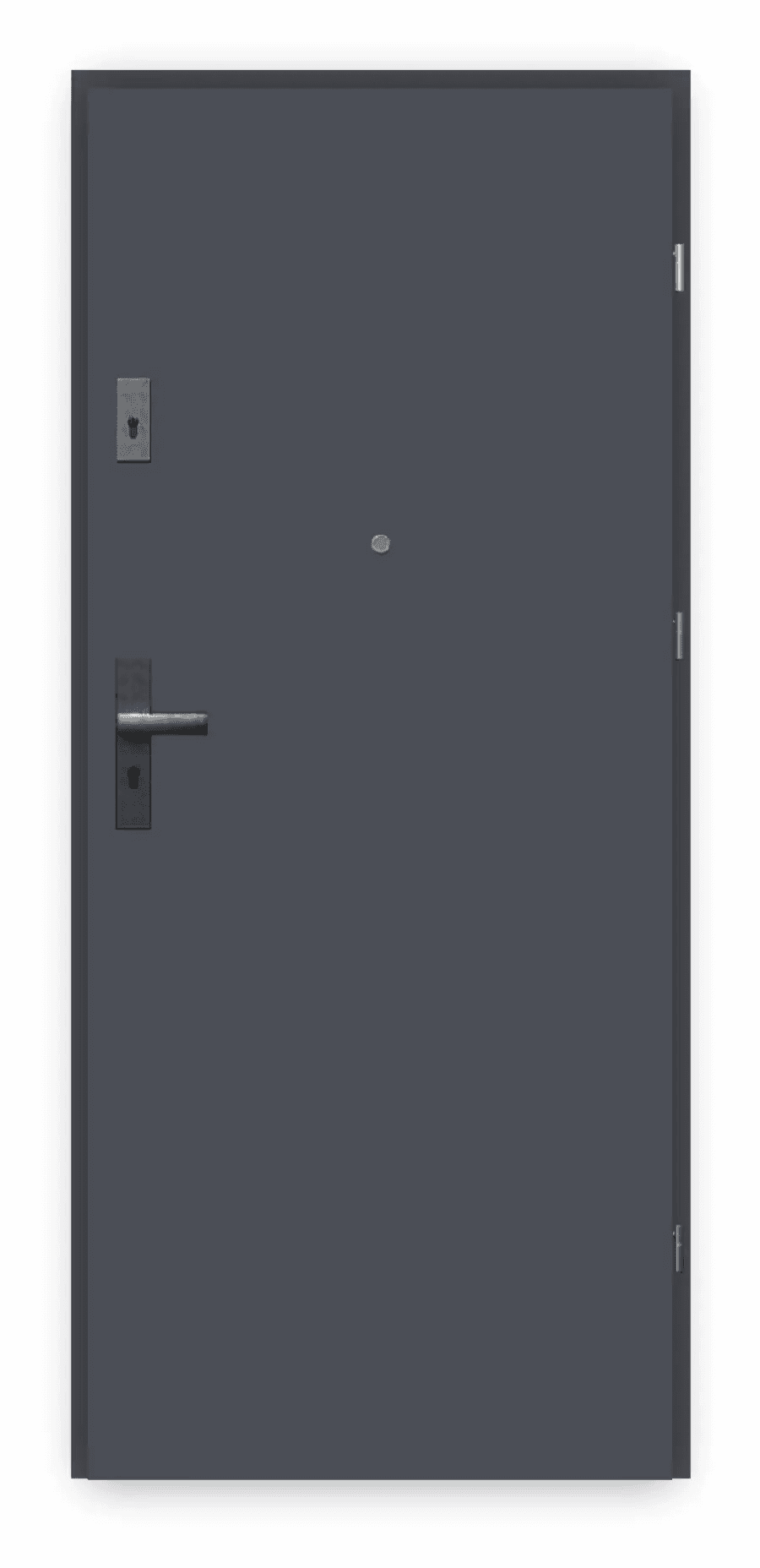 Drzwi Wejściowe Opal Prawe 80 Antracyt, SPEO0P0P082NCJSL30O000, PORTA