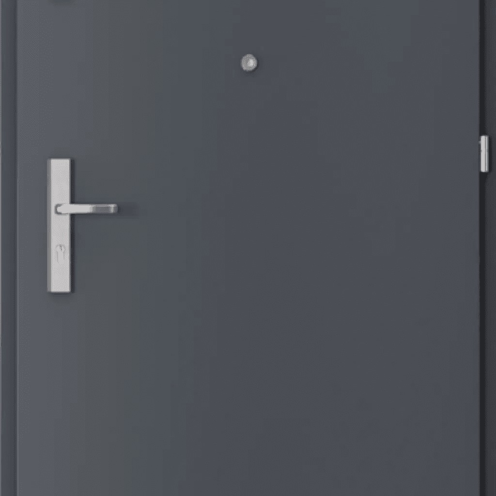 Drzwi Wejściowe Opal Prawe 80 Antracyt, SPEO0P0P082NCJSL30O000, PORTA