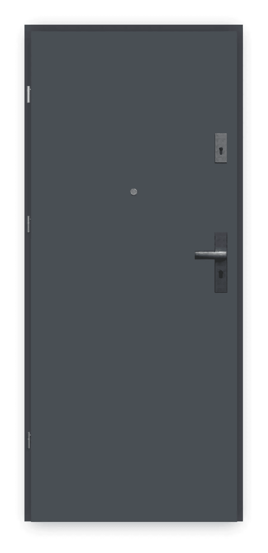 Drzwi Wejściowe Opal Lewe 80 Antracyt, SPEO0P0L082NCJSL30O000, PORTA