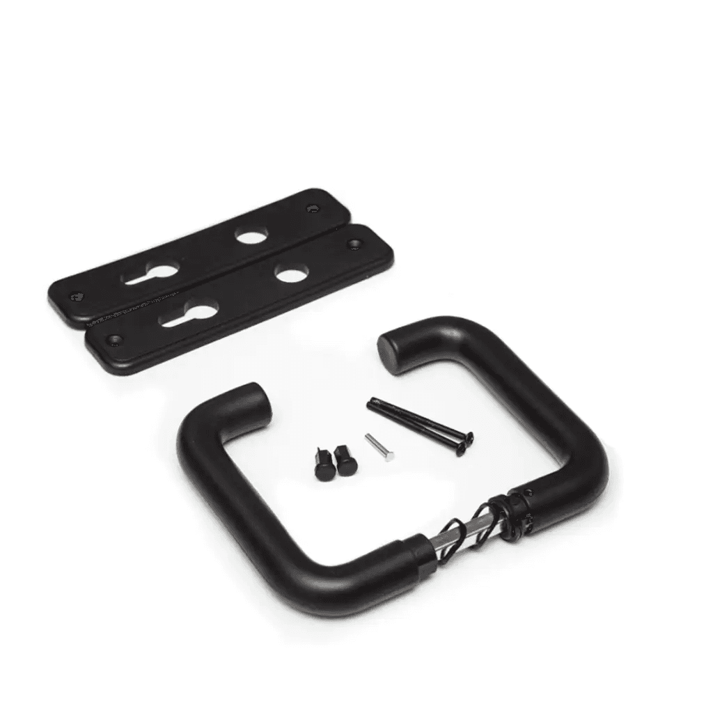 Drzwi techniczne stalowe 80 cm lewe Ecouni, T40 URAN 2 BIAŁY/80 LEWE, Domoferm