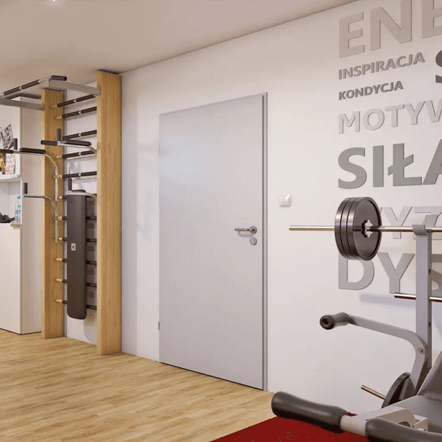 Drzwi uniwersalne metalowe Porta 80 model 2 , DNWPL2MU080000SP2K0000, PORTA